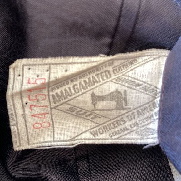 Vintage 1950’s  Cashmere Blazer Jacket Womens L Men’s S  See Measurements - Picture 4 of 10